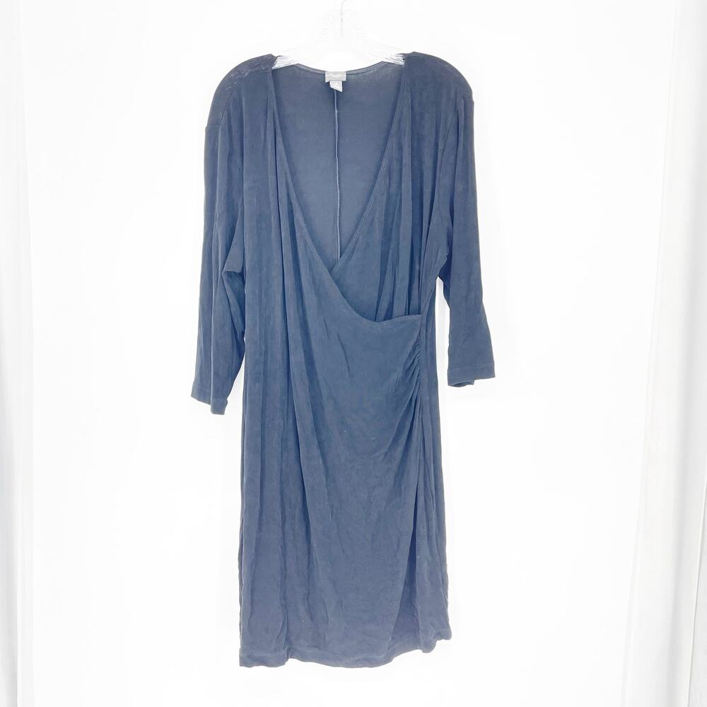 Traveler's By Chico's Black Dress Size XL Petite